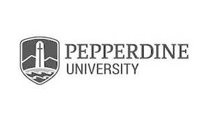 Pepperdine University Logo Gray