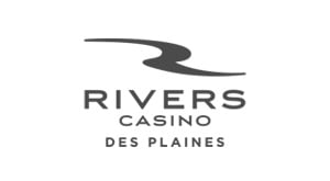 Rivers Casino Logo Gray