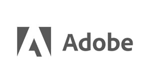 Adobe Logo Gray