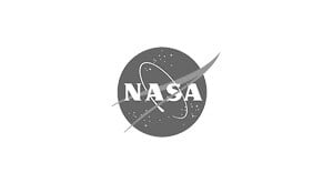 Nasa Logo Gray