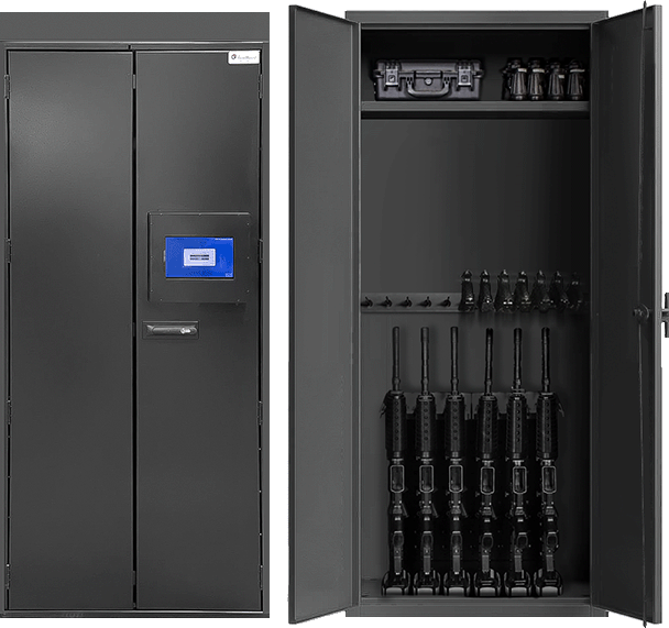 AssetTracer UT Series Weapon Management Lockers for Law Enforcement Armories