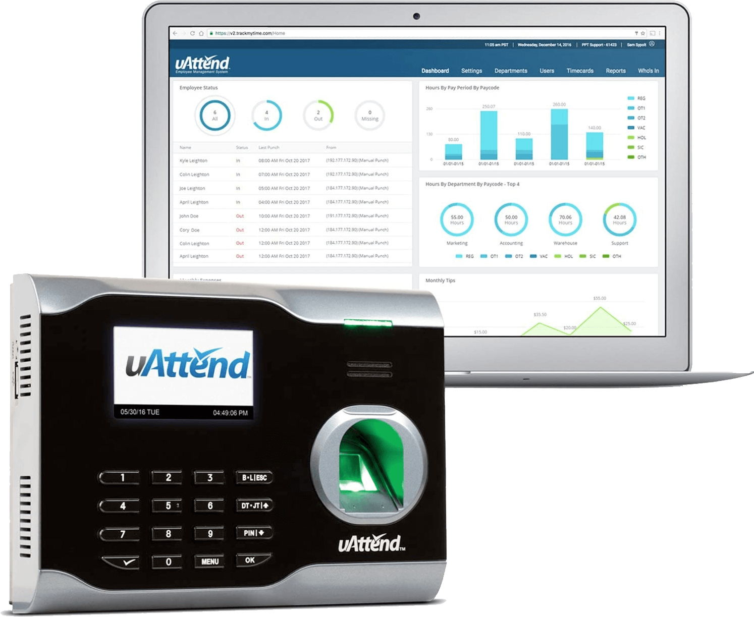 UAttend Is An Effective And Innovative Time And Attendance System 